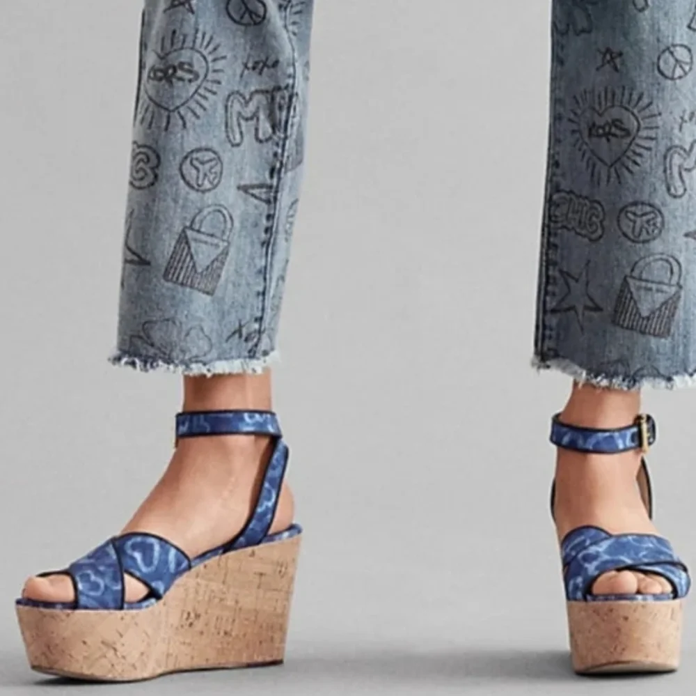 Michael Michael kors Abott Tie Dye wedge sandals